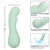 PACIFICA BORA BORA ESTIMULADOR PUNTO G 10 VIBRACIONES AQUA n