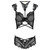 PALMENOM LC 90614 REGGISENO + SLIP NERO nº2