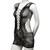 Peek-a-boo mini vestido - negro