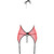 CORSETTO PEONIA LINEA EROTICA ROSSO L/XL nº4