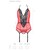 CORSETTO PEONIA LINEA EROTICA ROSSO L/XL nº5