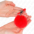 PINZAS PARA PEZONES CON POMPÓN ROJO 6 CM nº2