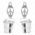 PINZE PER CAPEZZOLI TRIFOGLIO GIAPPONESE CON SECCHIELLI ARGE