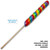 Piruleta pirulo 100 gr. y 32 cm con la bandera lgbt (para ch