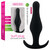 PLUG ANAL BUTT PLUG COM PEGA PRETO PEQUENO nº6