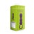 PLUG ANAL COM VIBRAÇÃO EM FORMA DE LÁGRIMAS CLEAR PURPLE LOV