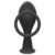 PLUG ANAL CON ANILLO SILICONA NEGRO nº3