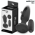 Vibrating Tongue Anal Plug with Remote Control