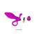 FLIRTATION TAYLOR VIBRATOR PURPLE nº15