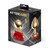 Plug Anal de Metal Dorado con Rosa Roja en la Base Talla S n