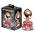 Plug Anal de Metal Oro Rosa con Rosa Rosa en la Base Talla M