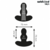 PLUG ANAL HUECO SILICONA TALLA S 7,3 CM nº3