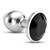 PLUG ANALE BIJOU GIOIELLO BIJOU NERO PICCOLO CRUSHIOUS CON C