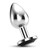 PLUG ANALE BIJOU GIOIELLO BIJOU NERO PICCOLO CRUSHIOUS CON C