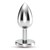 PLUG ANALE BIJOU GIOIELLO ROSSO GRANDE CRUSHIOUS CON CUSTODI