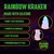 PLUG ANAL MONSTER EM SILICONE RAINBOW KRAKEN RAINBOW OUCH! n