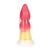 PLUG ANAL MONSTER EN SILICONE WHIPPED BERRY ROUGE/JAUNE OUCH