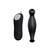 PLUG ANAL SILICONA 12 MODOS VIBRACION NEGRO nº1