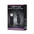 PLUG ANAL SILICONA ESTIMULACION EXTRA Y 12 MODOS VIBRACION -