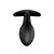 PLUG ANAL SILICONA FORMA ANCLA 12 MODOS VIBRACION NEGRO nº3