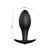 PLUG ANAL SILICONA FORMA ANCLA 12 MODOS VIBRACION NEGRO nº4