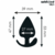 PLUG ANAL TAILLE S 5,3 CM nº3