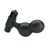 PLUG ANAL VIBRADOR DE SILICONA NEGRO nº13