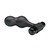 PLUG ANAL VIBRADOR DE SILICONA NEGRO nº14