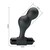 PLUG ANAL VIBRADOR DE SILICONA NEGRO nº7