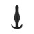 Plug silicona extraible talla s negro