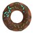 Anello in silicone con design a ciambella