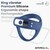 Rank Anillo Vibrador con App Azul nº4