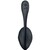 RIBBED PETAL STIMOLATORE PUNTO G TELECOMANDO NERO APP GRATUI