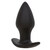 ROCK BOTTOM PLUG ANAL PERFEITO 10 VIBRAÇÕES SILICONE PRETO n
