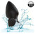 ROCK BOTTOM PLUG ANAL PERFEITO 10 VIBRAÇÕES SILICONE PRETO n