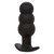 ROCK BOTTOM PLUG ANAL PERLÉ 10 VIBRATIONS SILICONE NOIR nº1