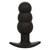ROCK BOTTOM PLUG ANAL PERLÉ 10 VIBRATIONS SILICONE NOIR nº2