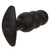 ROCK BOTTOM PLUG ANAL PERLÉ 10 VIBRATIONS SILICONE NOIR nº3