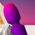 ROCKS- OFF - GLO- GIRL VIBRADOR WAND MINI MORADO nº1