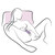 ROCKS- OFF - GLO- GIRL VIBRADOR WAND MINI MORADO nº6