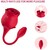 ROSA SUCCIONADOR DE CLITORIS & VIBRADOR 10 MODOS ROJO nº