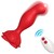 VIBRADOR ROSA E PLUG ANAL CONTROLE REMOTO VERMELHO