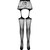 S028 MEDIAS CON LIGUERO NEGRO TALLA UNICA nº4