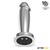 Sarmy Plug Anal Chromé avec Vibration et USB Magnétique Tail