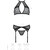 SATARA SET EROTIC LINE NEGRO L/XL nº4