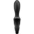 Satisfyer heat climax vibrador anal con calor - negro