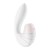 SATISFYER SUPERNOVA VIBRADOR INSERTABLE CON AIR PULSE - BLAN