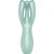 Vibrador Satisfyer threesome 3 lay-on - verde