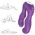 VIBRADOR SERAPH DUPLO CONTROLE REMOTO ROXO nº1