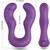 VIBRADOR SERAPH DUPLO CONTROLE REMOTO ROXO nº2